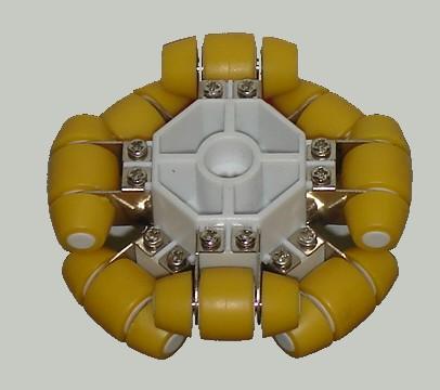 omniwheel or holonomic wheel that is LEGO Mindstorm RCX NXT compatible - isometric view
